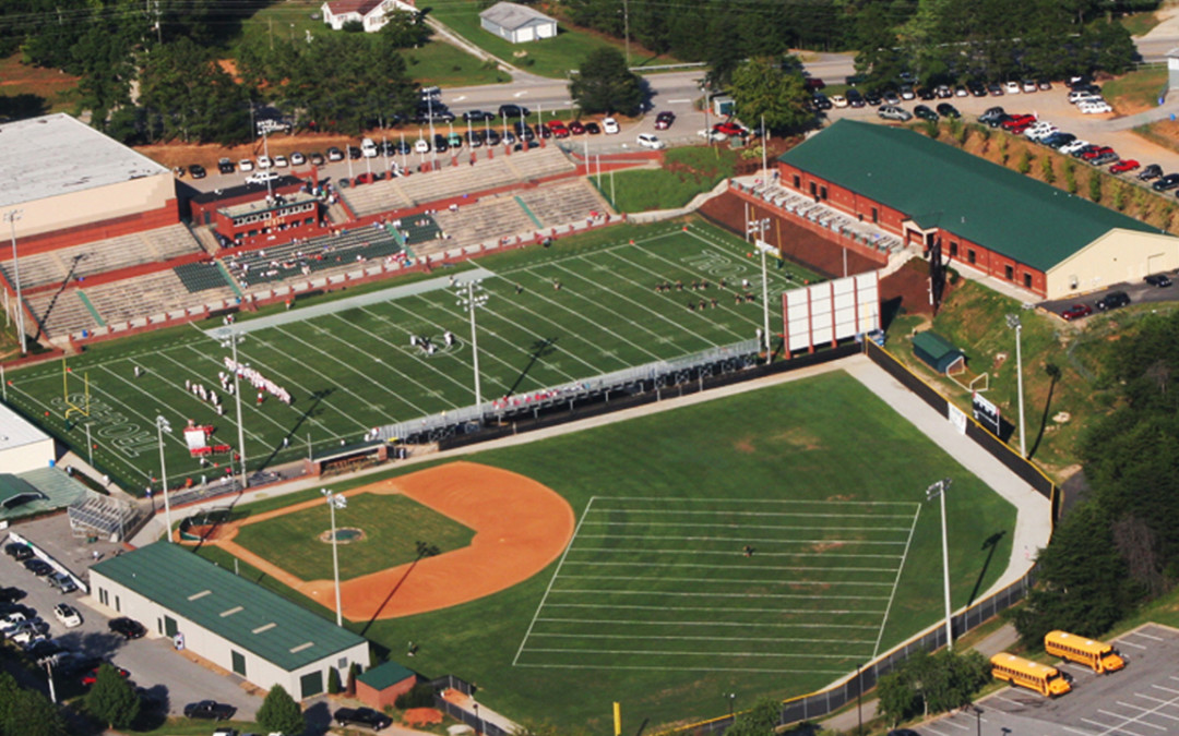 North Hall High School Brickyard